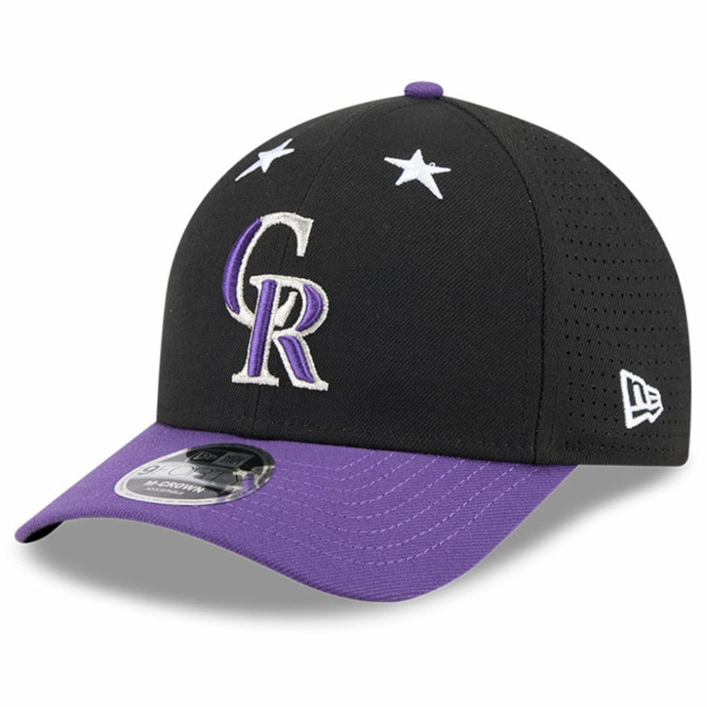 Colorado Rockies 2025 MLB All-Star Game 9FORTY M-Crown Adjustable Hat - Black/Purple | New Era