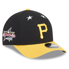 Pittsburgh Pirates 2025 MLB All-Star Game 9FORTY M-Crown Adjustable Hat - Black/Gold | New Era