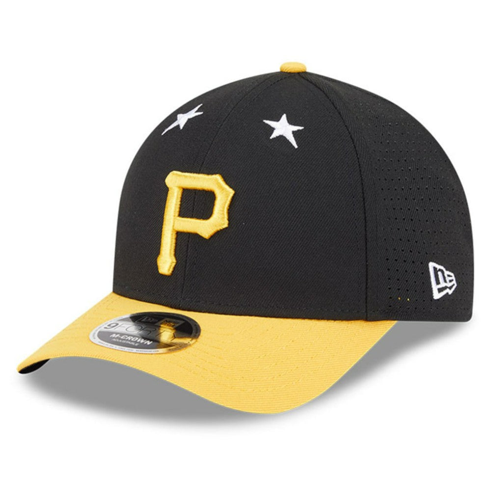 Pittsburgh Pirates 2025 MLB All-Star Game 9FORTY M-Crown Adjustable Hat - Black/Gold | New Era