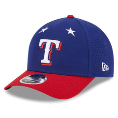 Texas Rangers 2025 MLB All-Star Game 9FORTY M-Crown Adjustable Hat - Royal/Red | New Era