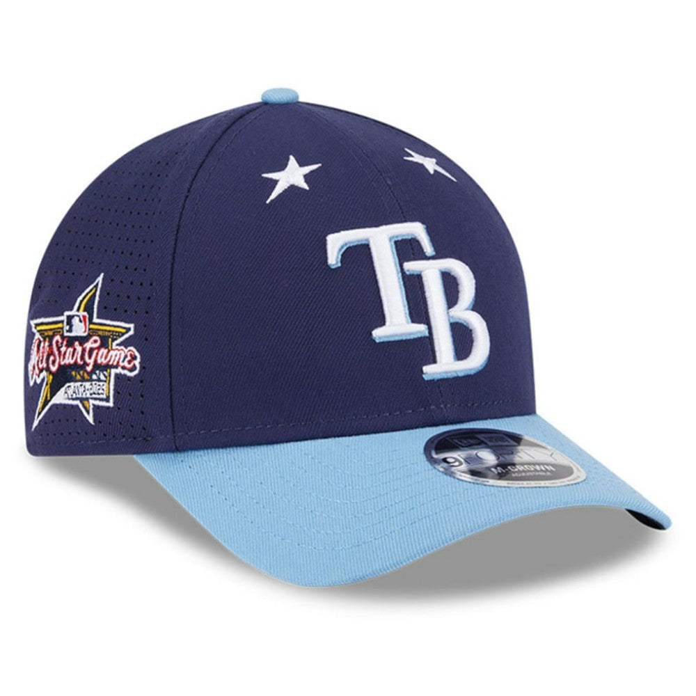 Tampa Bay Rays 2025 MLB All-Star Game 9FORTY M-Crown Adjustable Hat - Navy/Light Blue | New Era