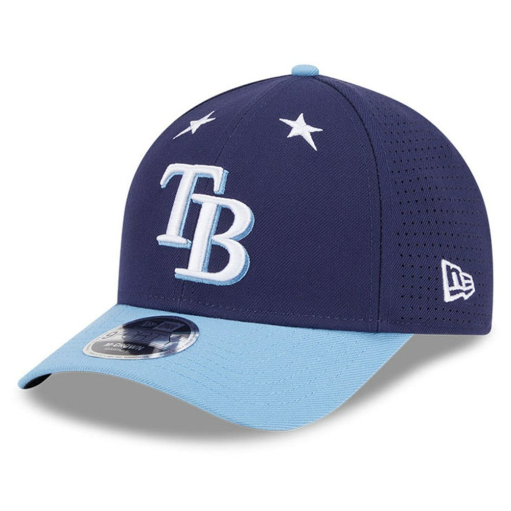 Tampa Bay Rays 2025 MLB All-Star Game 9FORTY M-Crown Adjustable Hat - Navy/Light Blue | New Era
