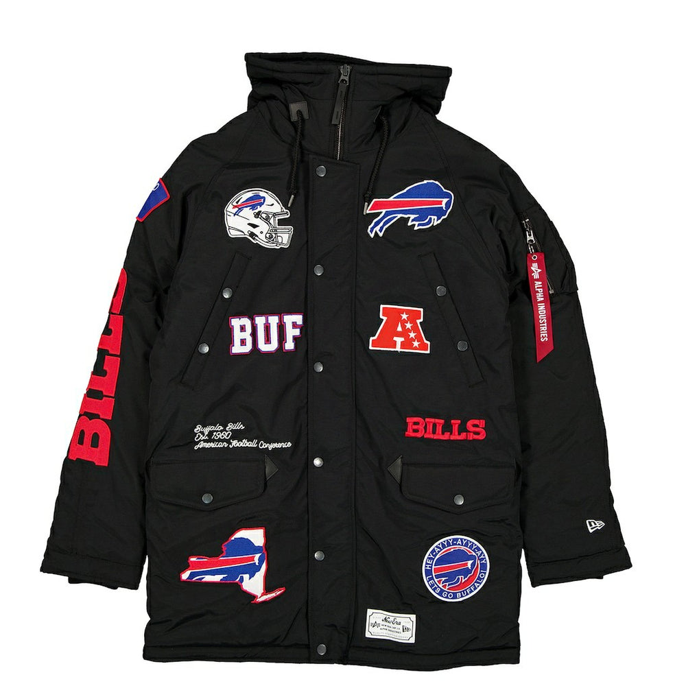 Buffalo Bills New Era x Alpha Industries N-3B Altitude Full-Zip Parka - Black outlet