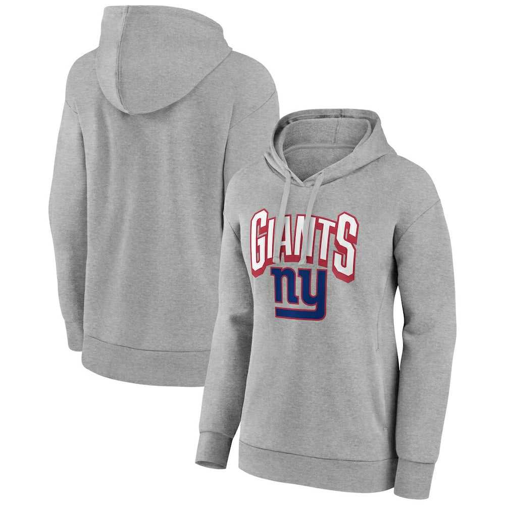 New York Giants Women's Coverage Pullover Hoodie - Gray sale