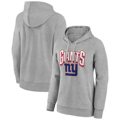New York Giants Women's Coverage Pullover Hoodie - Gray sale