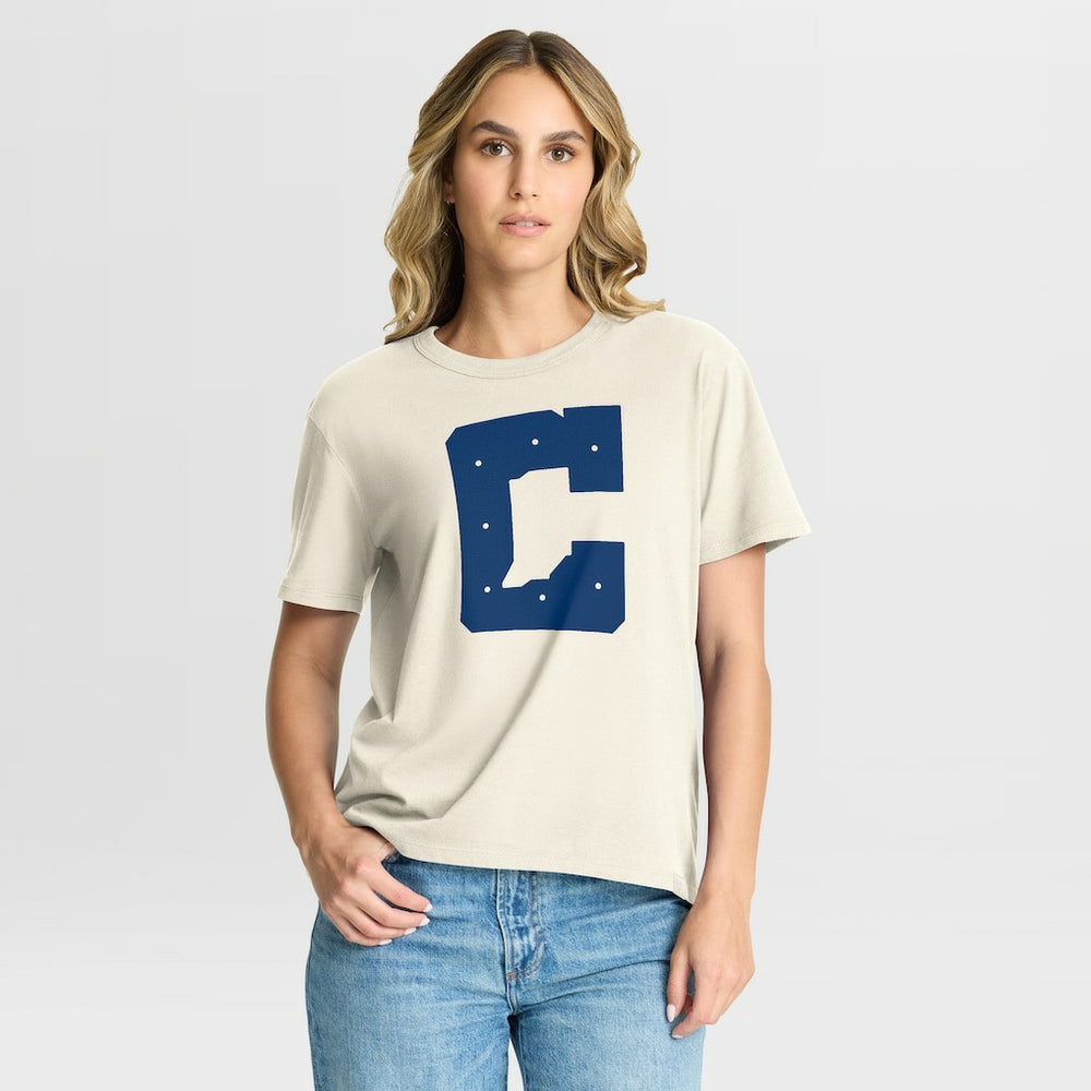 Indianapolis Colts Women's Dove Legacy T-Shirt - Cream on sale