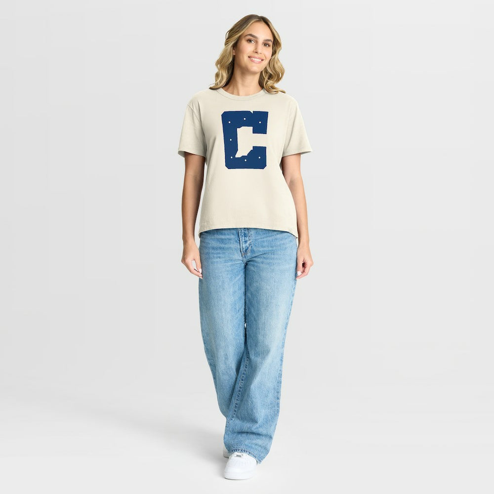 Indianapolis Colts Women's Dove Legacy T-Shirt - Cream on sale