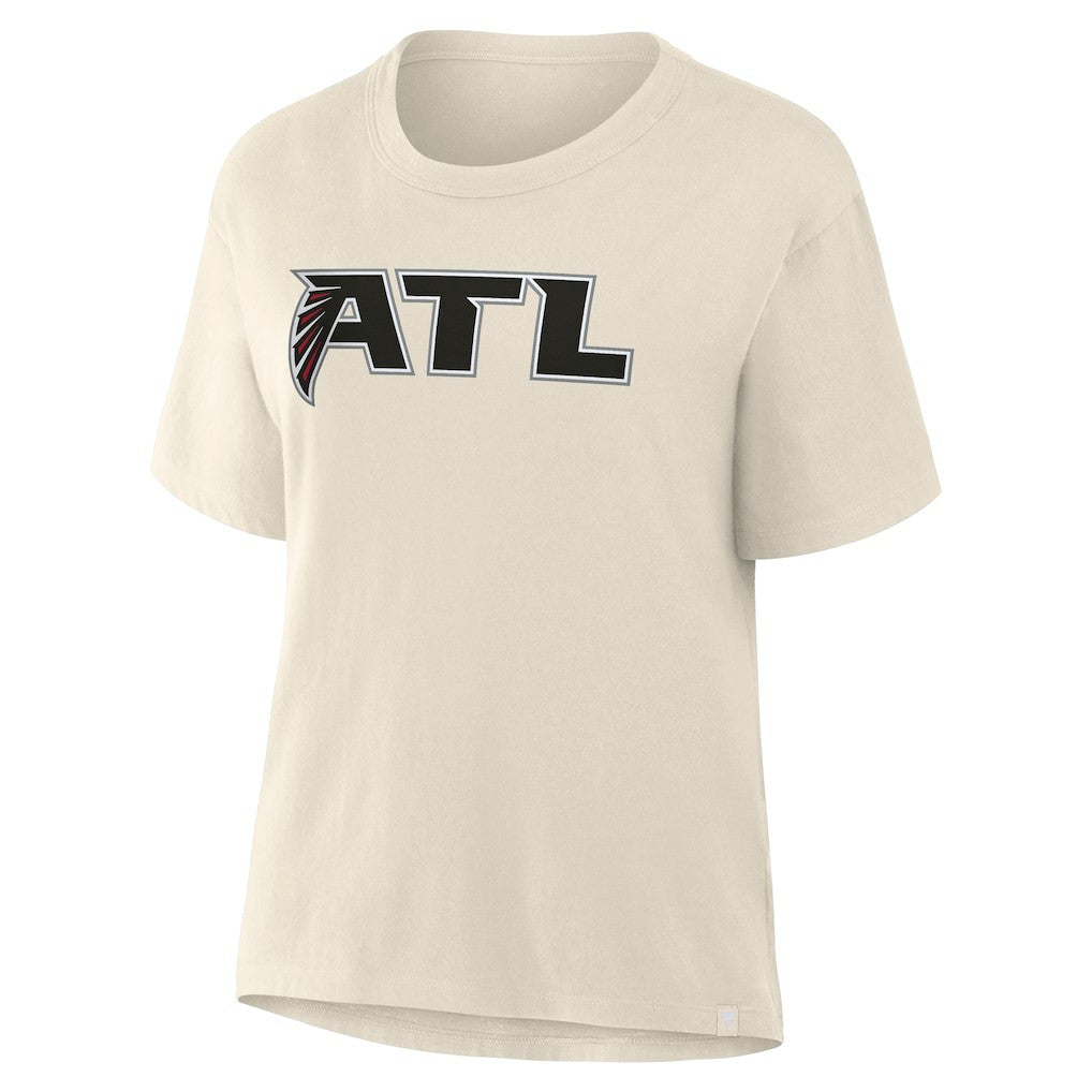 Atlanta Falcons Women's Dove Legacy T-Shirt - Cream for sale