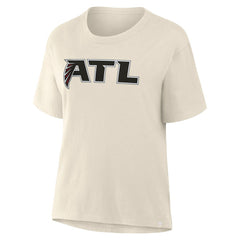 Atlanta Falcons Women's Dove Legacy T-Shirt - Cream for sale