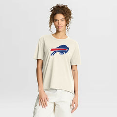Buffalo Bills Women's Dove Legacy T-Shirt - Cream on sale
