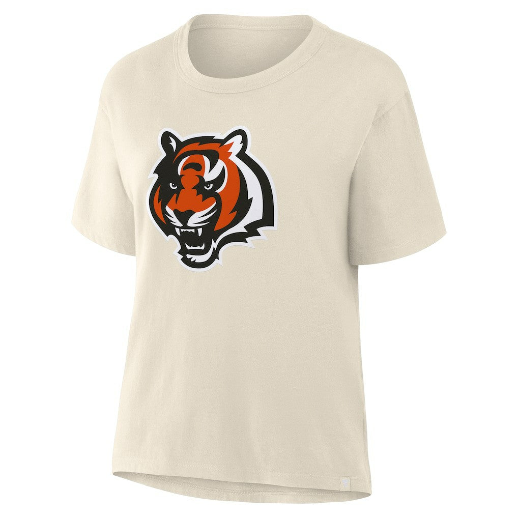 Cincinnati Bengals Women's Dove Legacy T-Shirt - Cream cheap