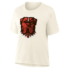 Cleveland Browns Women's Dove Legacy T-Shirt - Cream on sale