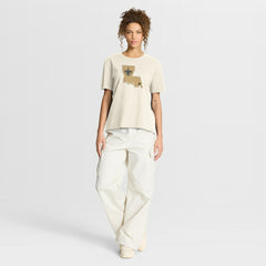 New Orleans Saints Women's Dove Legacy T-Shirt - Cream cheap