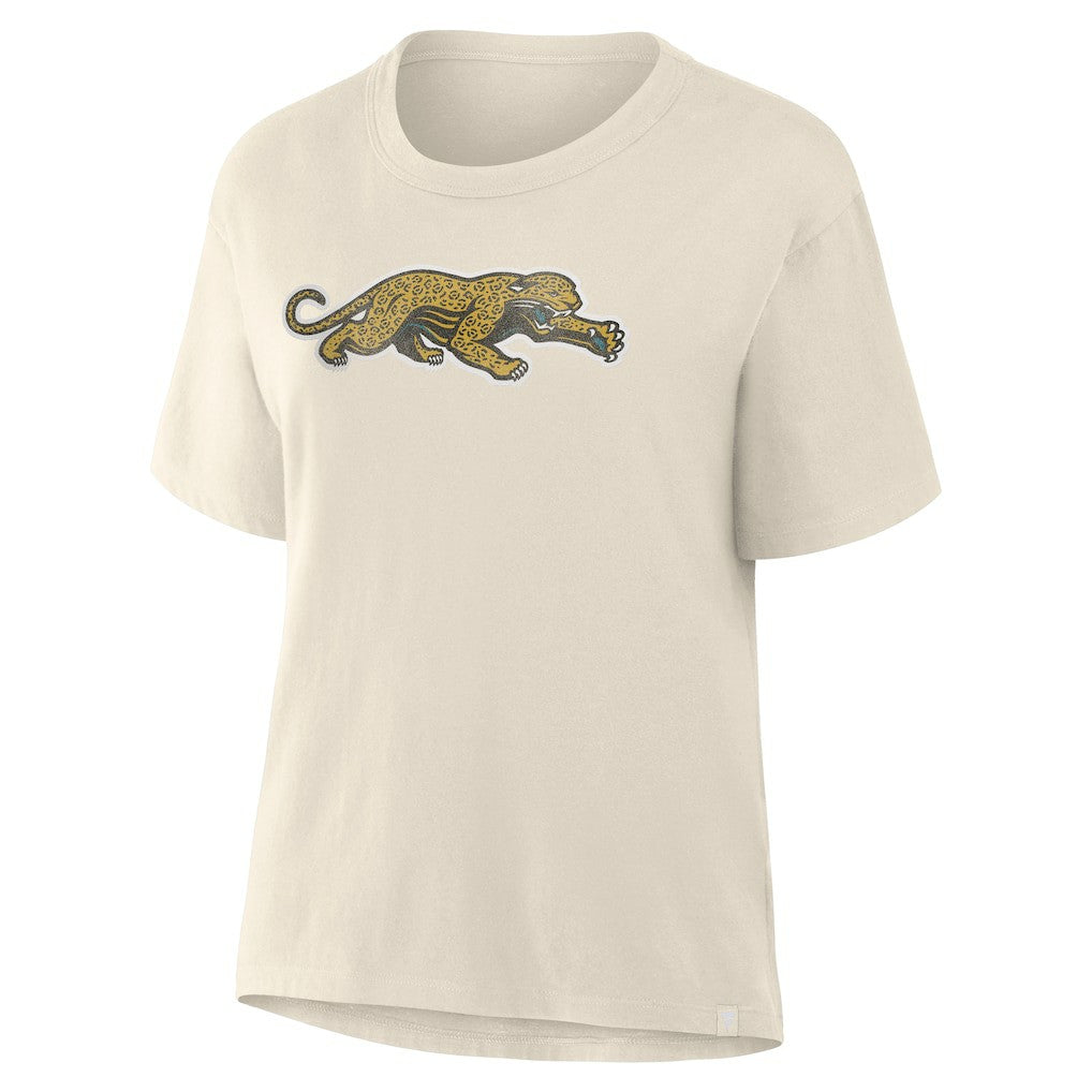 Jacksonville Jaguars Women's Dove Legacy T-Shirt - Cream discount