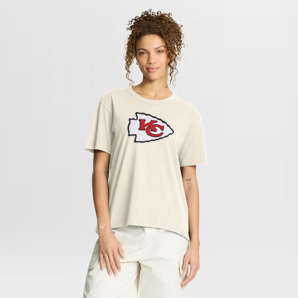 Kansas City Chiefs Women's Dove Legacy T-Shirt - Cream for sale