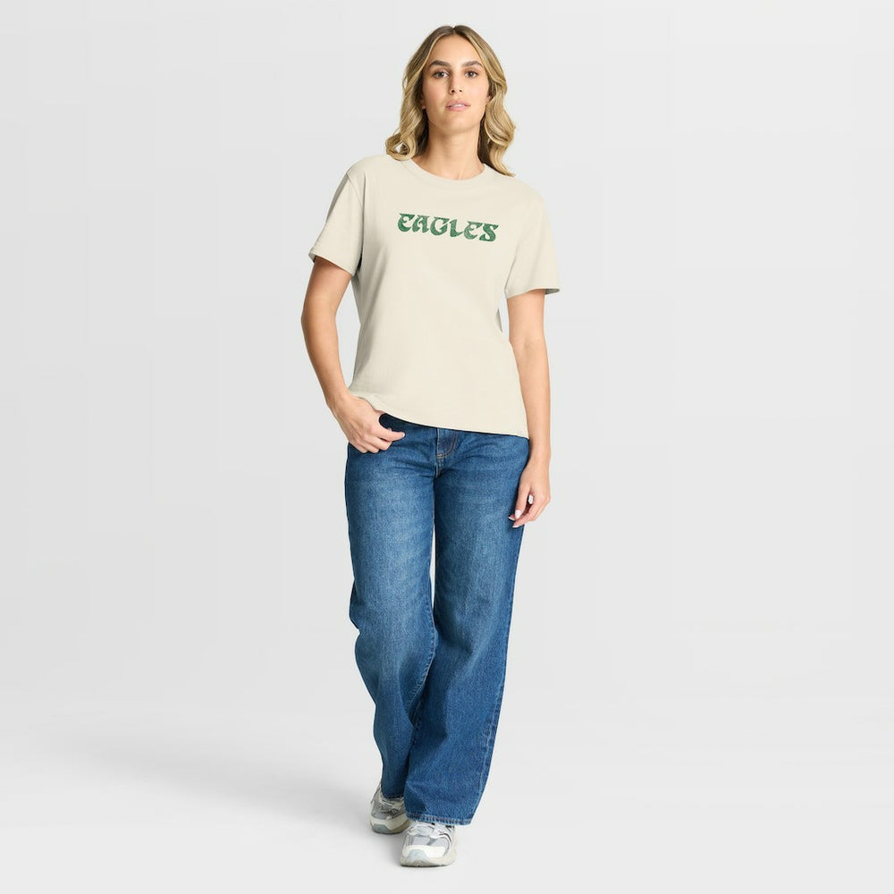 Philadelphia Eagles Women's Dove Legacy T-Shirt - Cream for sale