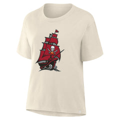 Tampa Bay Buccaneers Women's Dove Legacy T-Shirt - Cream cheap