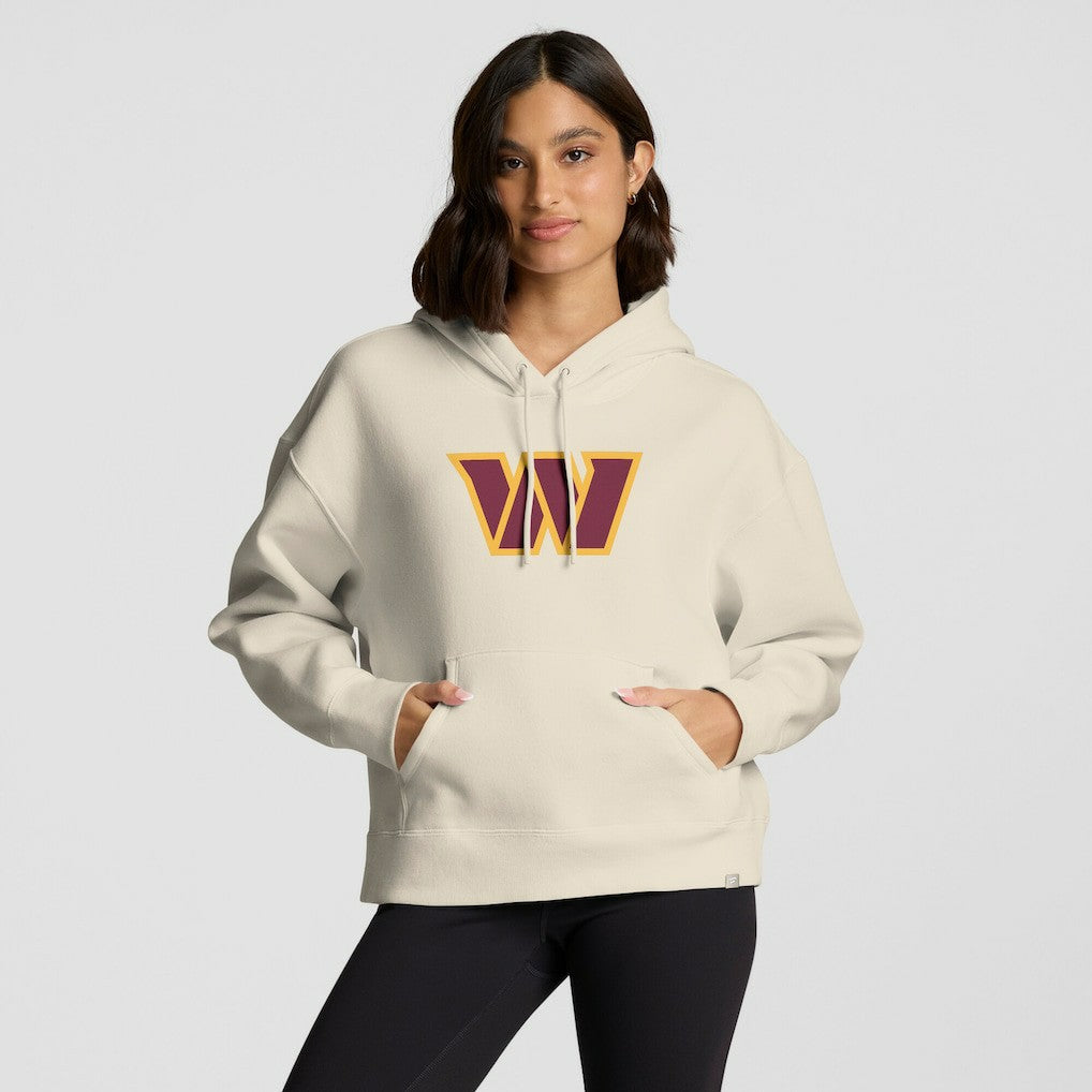 Washington Commanders Women's Dove Legacy Pullover Hoodie - Cream online