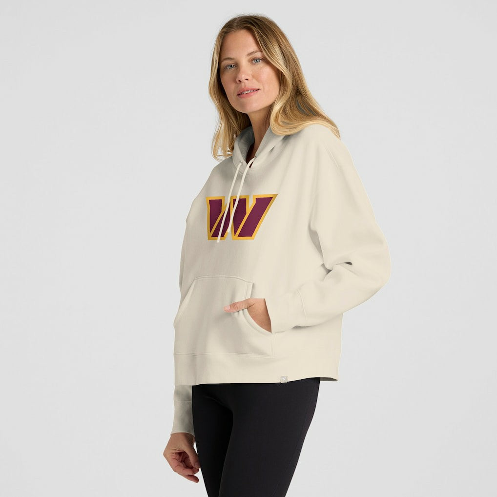Washington Commanders Women's Dove Legacy Pullover Hoodie - Cream online