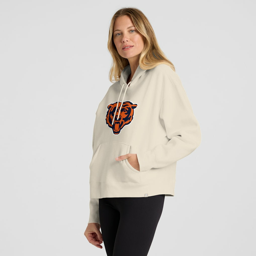Chicago Bears Women's Dove Legacy Pullover Hoodie - Cream outlet