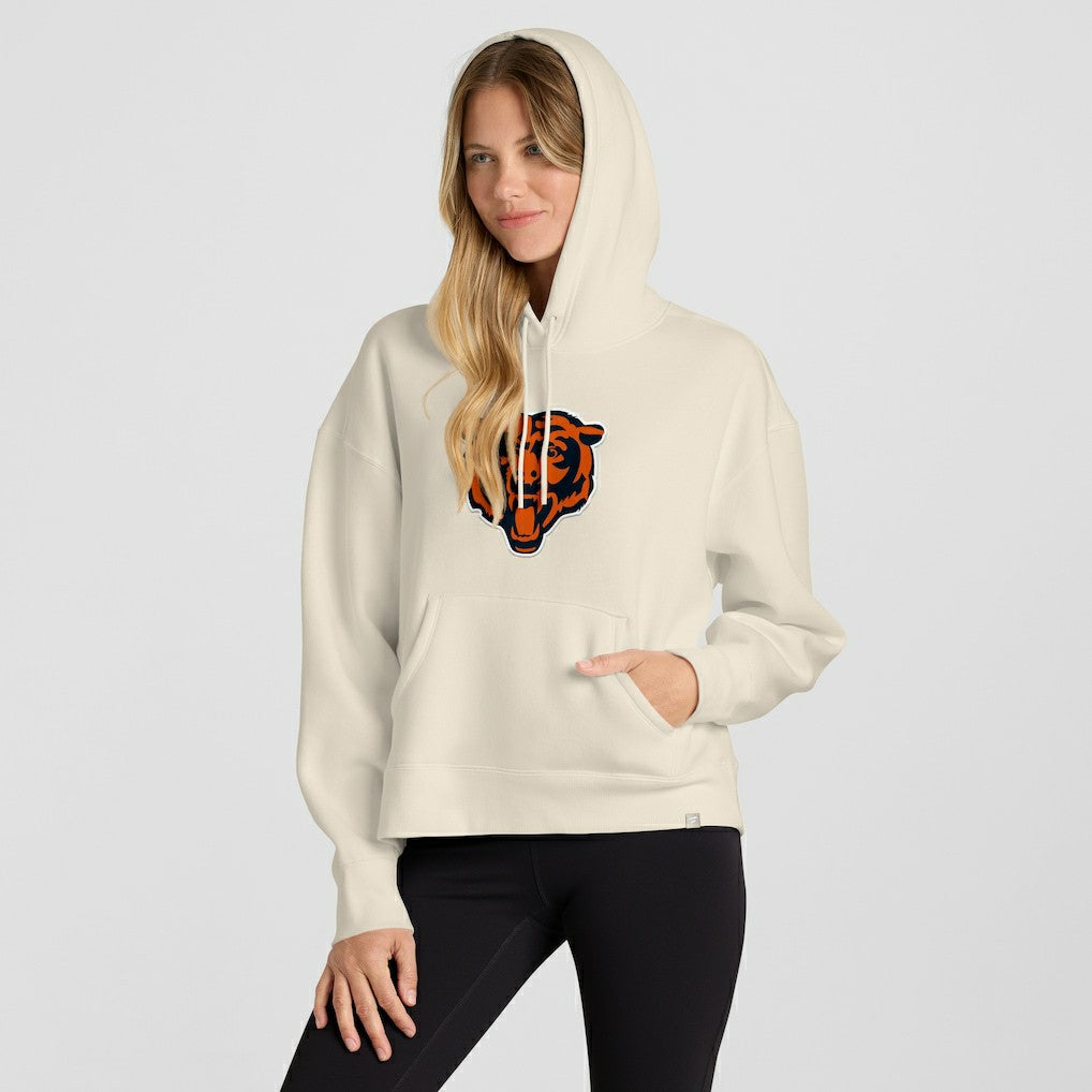 Chicago Bears Women's Dove Legacy Pullover Hoodie - Cream outlet
