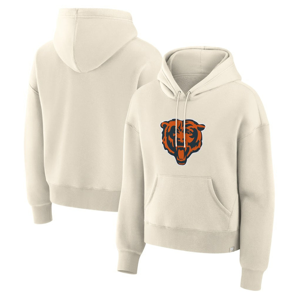 Chicago Bears Women's Dove Legacy Pullover Hoodie - Cream outlet