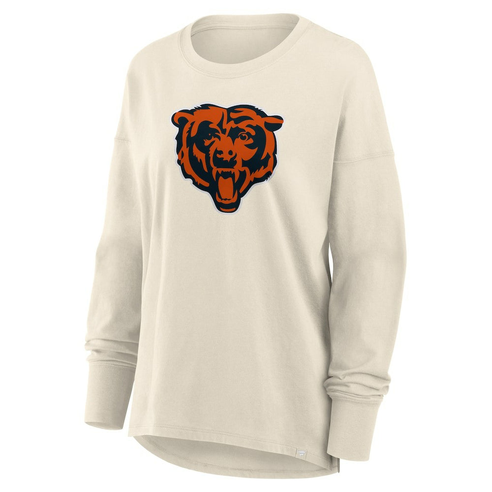 Chicago Bears Women's Dove Legacy Long Sleeve T-Shirt - Cream outlet