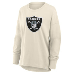 Las Vegas Raiders Women's Dove Legacy Long Sleeve T-Shirt - Cream online