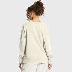 Cincinnati Bengals Women's Dove Legacy Long Sleeve T-Shirt - Cream outlet