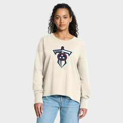 Tennessee Titans Women's Dove Legacy Long Sleeve T-Shirt - Cream outlet