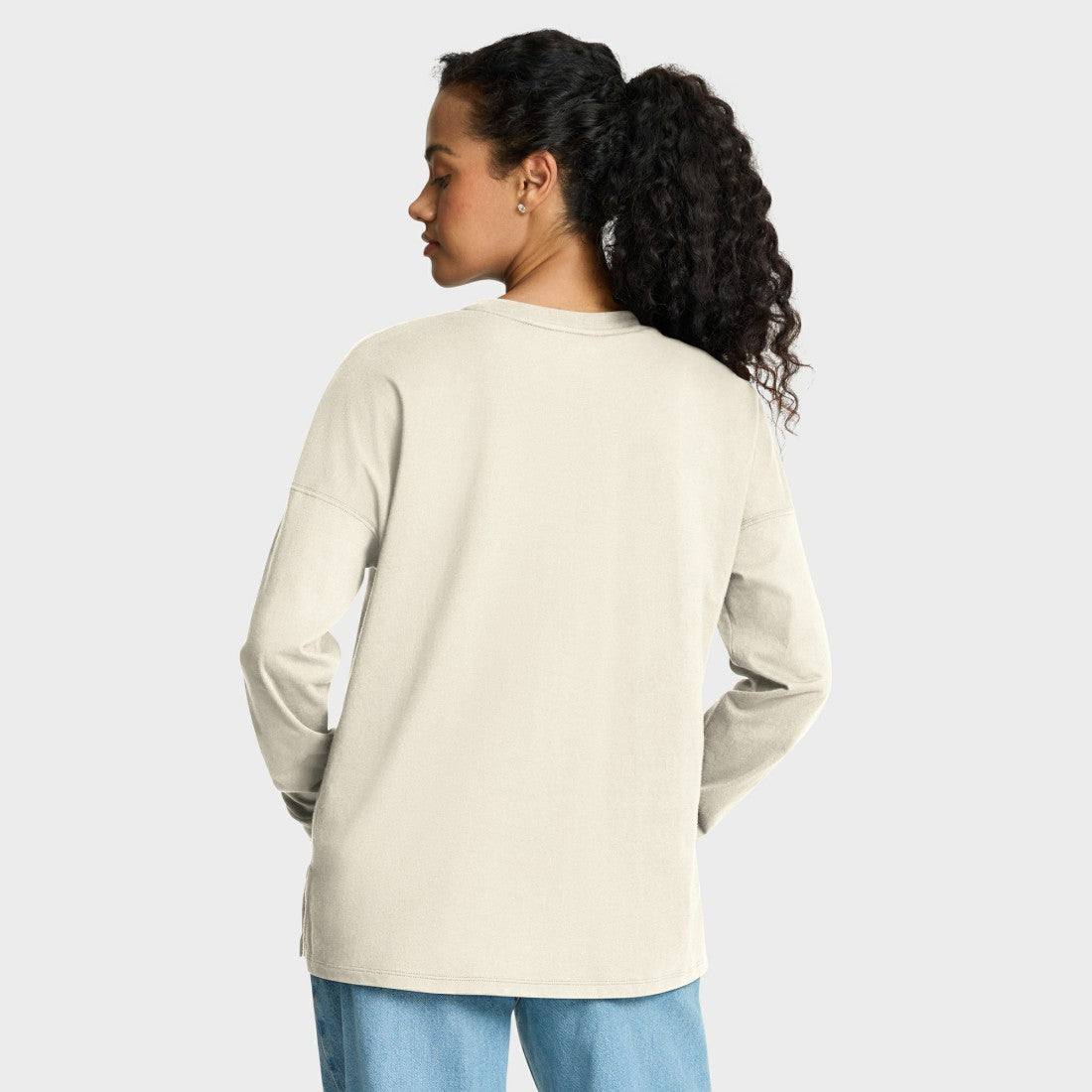 Tennessee Titans Women's Dove Legacy Long Sleeve T-Shirt - Cream outlet