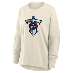 Tennessee Titans Women's Dove Legacy Long Sleeve T-Shirt - Cream outlet