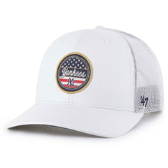 New York Yankees Homage Adjustable Trucker Hat - White | 47 brand