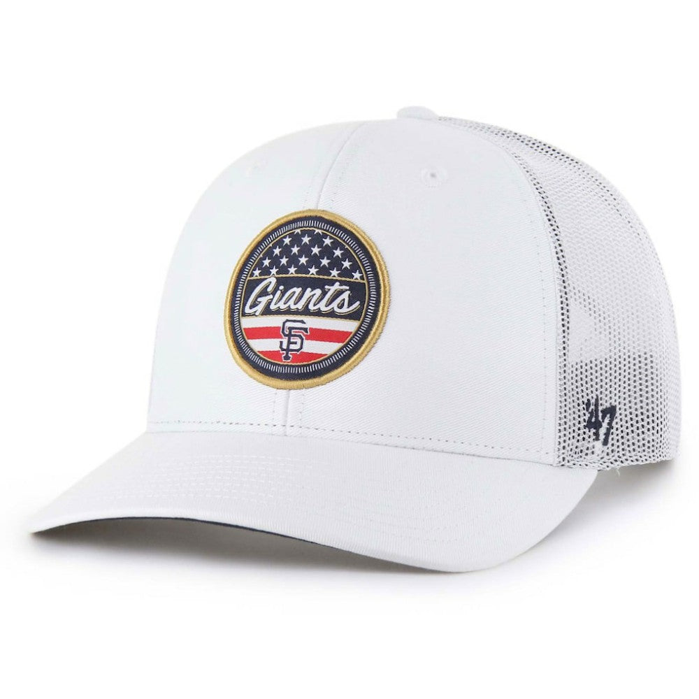 San Francisco Giants Homage Adjustable Trucker Hat - White | 47 brand