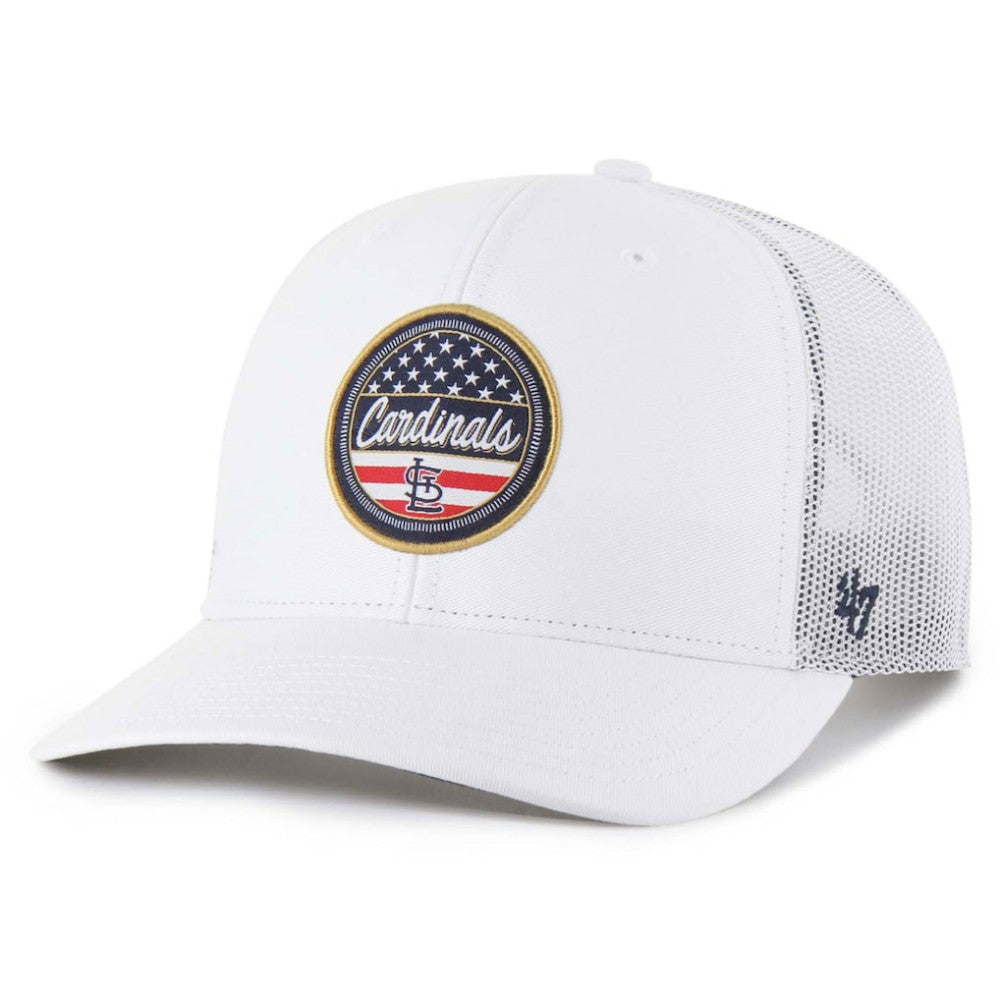 St. Louis Cardinals Homage Adjustable Trucker Hat - White | 47 brand