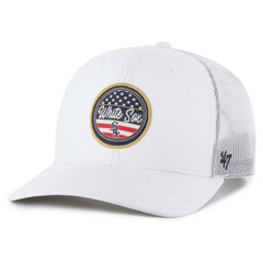 Chicago White Sox Homage Adjustable Trucker Hat - White | 47 brand