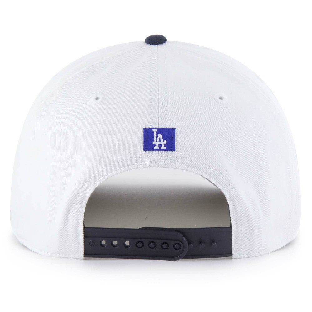 Los Angeles Dodgers Patriotic Overhand Hitch Adjustable Hat - White | 47 brand