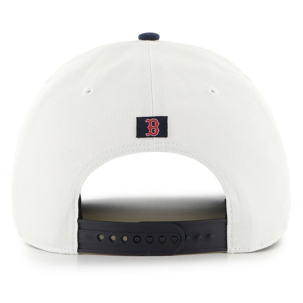 Boston Red Sox Patriotic Overhand Hitch Adjustable Hat - White | 47 brand