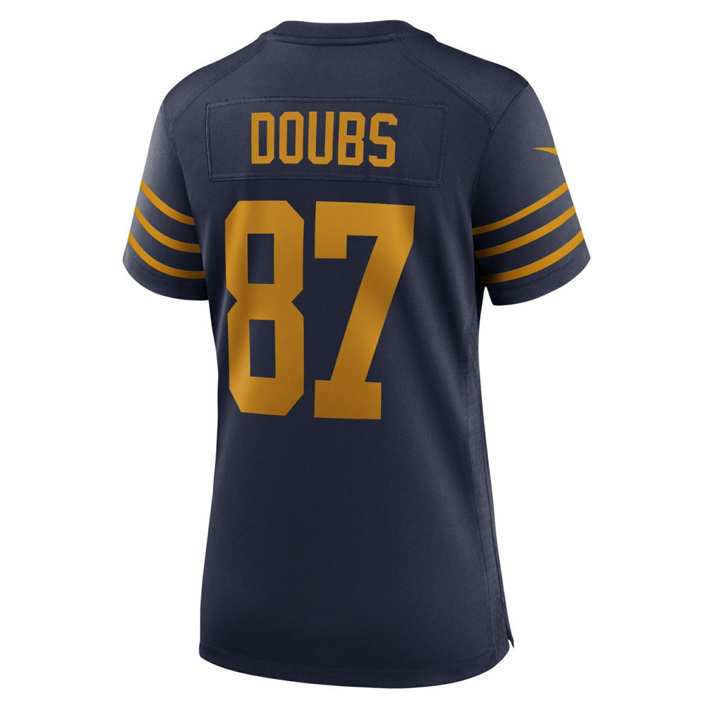 Romeo Doubs Green Bay Packers Women's The 1923 Classic Game Jersey - Navy | Nike on sale