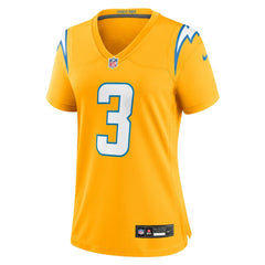 Derwin James Jr. Los Angeles Chargers Women's Alternate Charger Power Game Jersey - Gold | Nike online