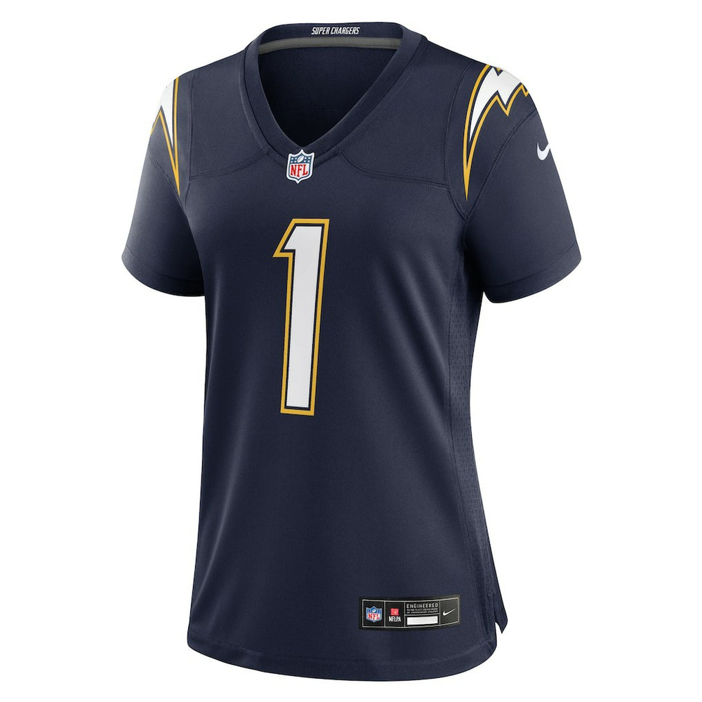 Quentin Johnston Los Angeles Chargers Women's Alternate Super Chargers Game Jersey - Navy | Nike outlet