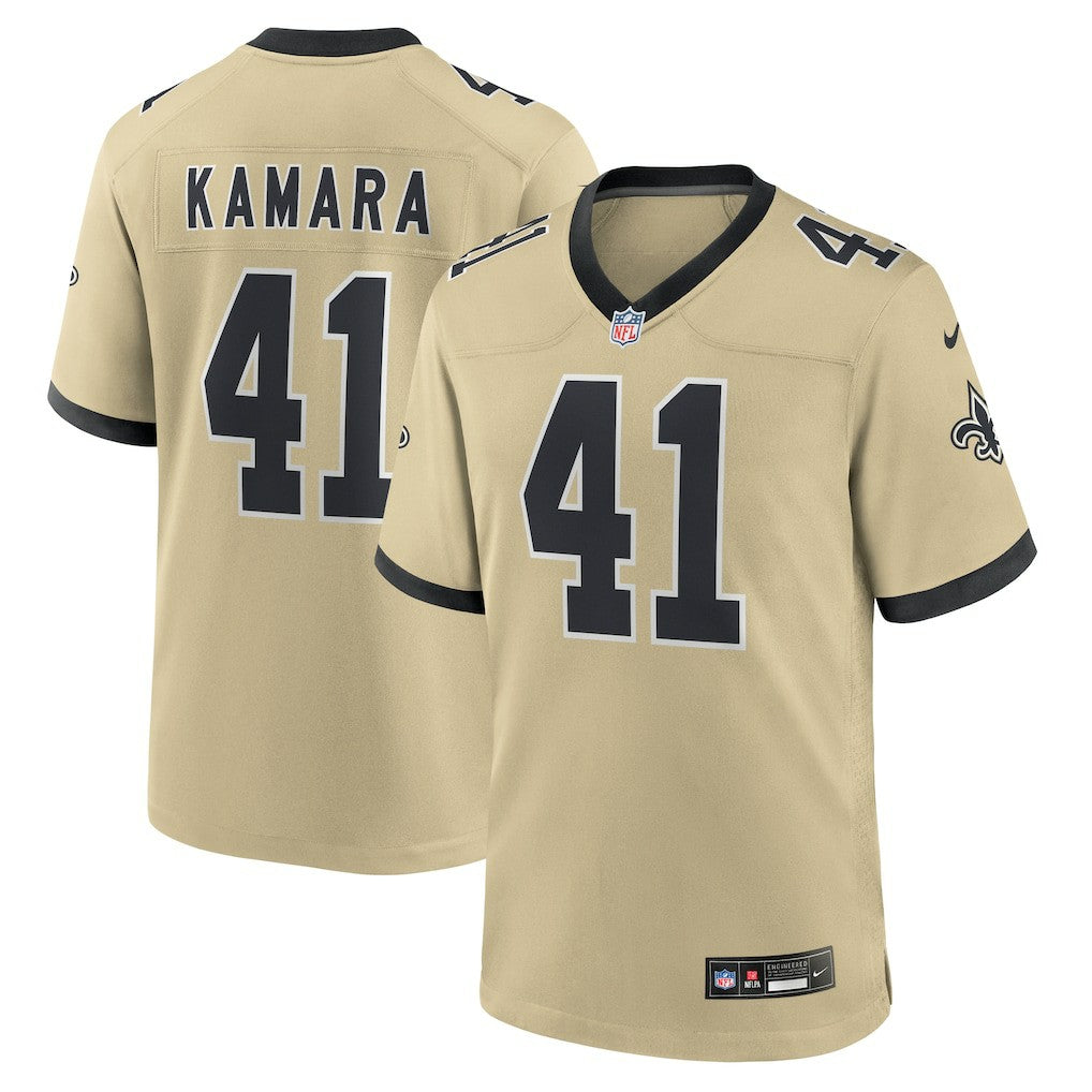 Alvin Kamara New Orleans Saints Gameday Golds Alternate Game Player Jersey - Gold | Nike discount