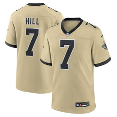 Taysom Hill New Orleans Saints Gameday Golds Alternate Game Player Jersey - Gold | Nike outlet