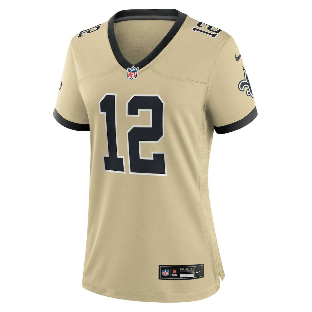 Chris Olave New Orleans Saints Women's Gameday Golds Alternate Game Player Jersey - Gold | Nike online