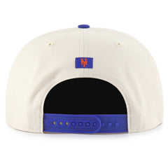 New York Mets Payson Captain Snapback Hat - Natural | 47 brand