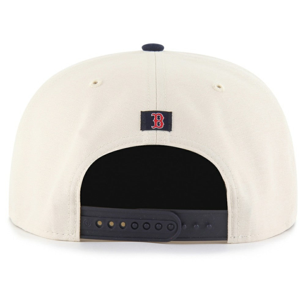 Boston Red Sox Payson Captain Snapback Hat - Natural | 47 brand