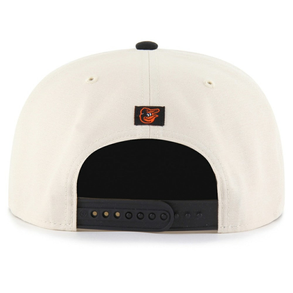 Baltimore Orioles Payson Captain Snapback Hat - Natural | 47 brand