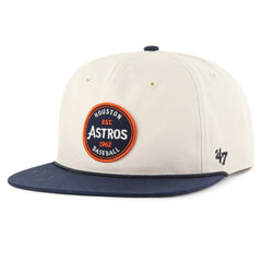 Houston Astros Payson Captain Adjustable Hat - Cream | 47 brand