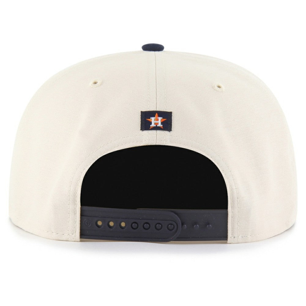 Houston Astros Payson Captain Adjustable Hat - Cream | 47 brand
