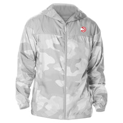 Atlanta Hawks Camo Flash Challenger Windbreaker Full-Zip Jacket - Gray | Columbia sale